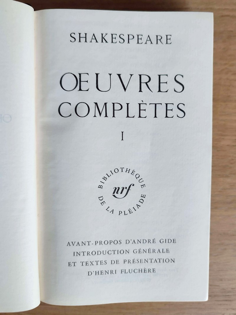 Œuvres complètes (2 volumes, complet des œuvres, bibliographie, index des personnages)