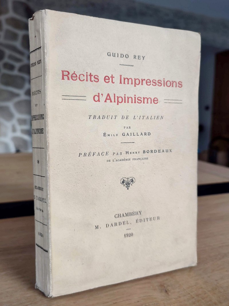 Récits et impressions d'alpinisme