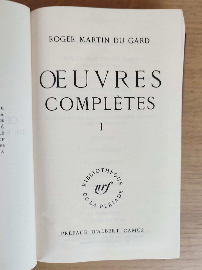 Oeuvres complètes ( 2 volumes)