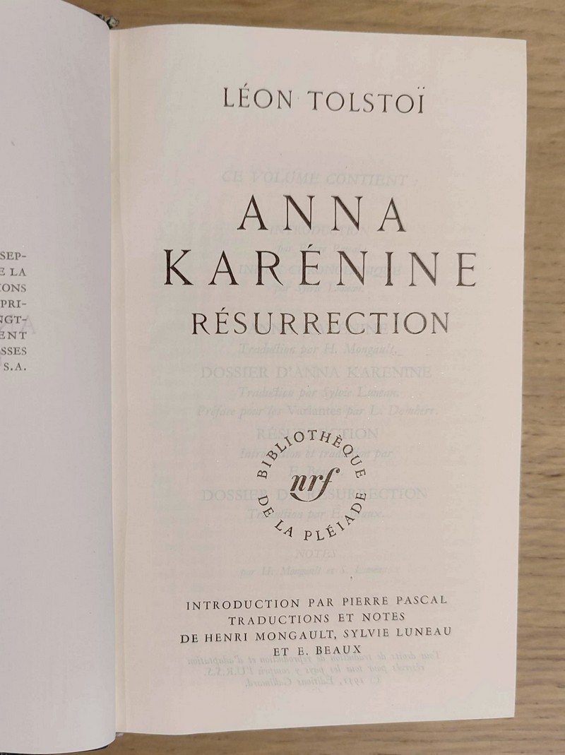 Anna Karénine - Résurrection