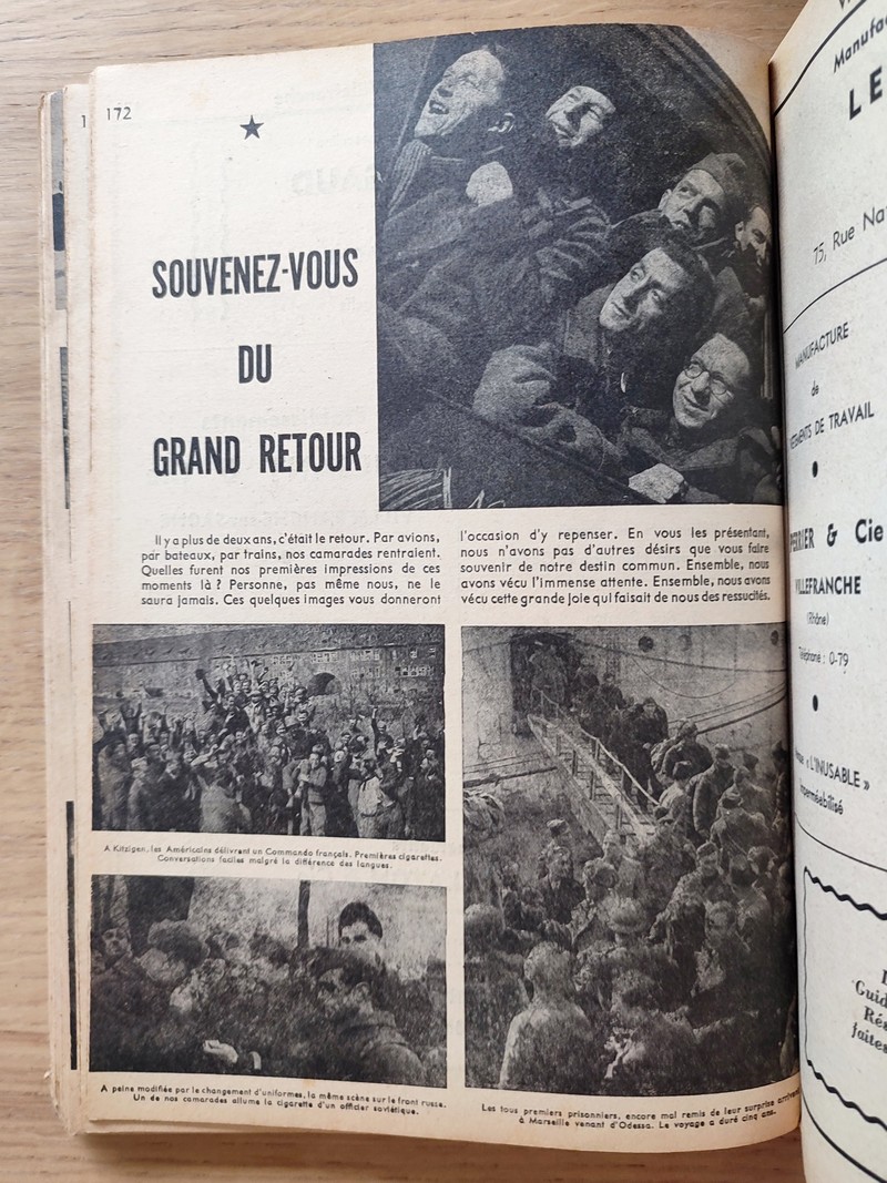 Guide National, administratif, juridique et commercial du Rapatrié. édité par la fédération nationale des prisonniers de guerre, des déportés et internés résistants patriotes, des déportés du travail