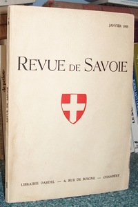 livre ancien - 26 - Revue de Savoie, janvier 1955, n° 2 1955 - Revue de Savoie