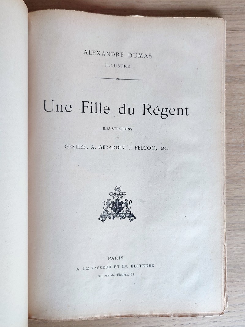 Le chevalier d'Harmental - Une fille du Régent