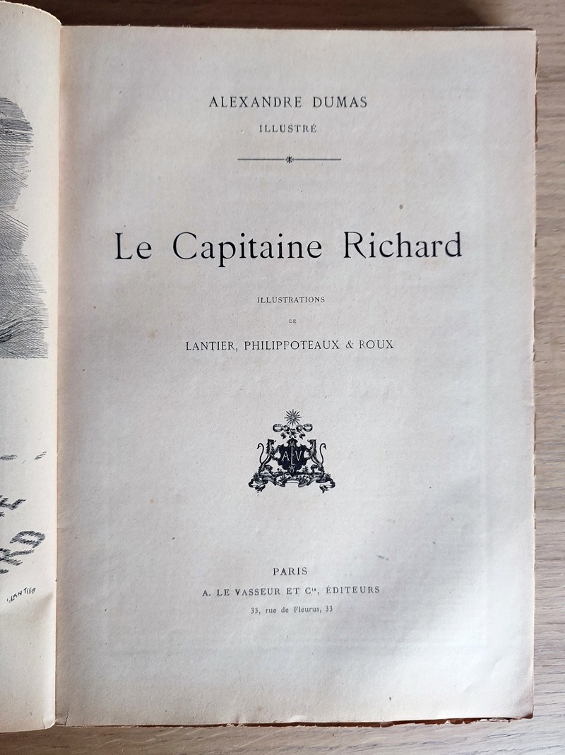 Le Capitaine Richard - Georges - Catherine Blum - Sultanetta - Jacquot sans oreilles - La Princesse Flora