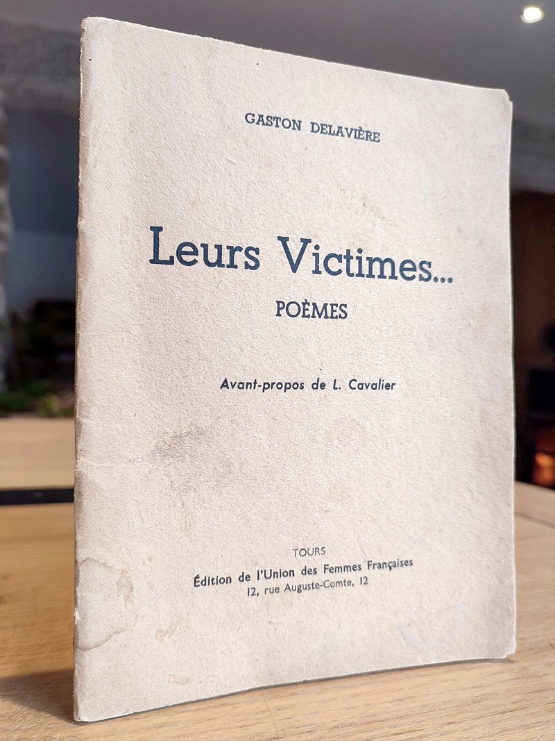 Leurs Victimes... Poèmes