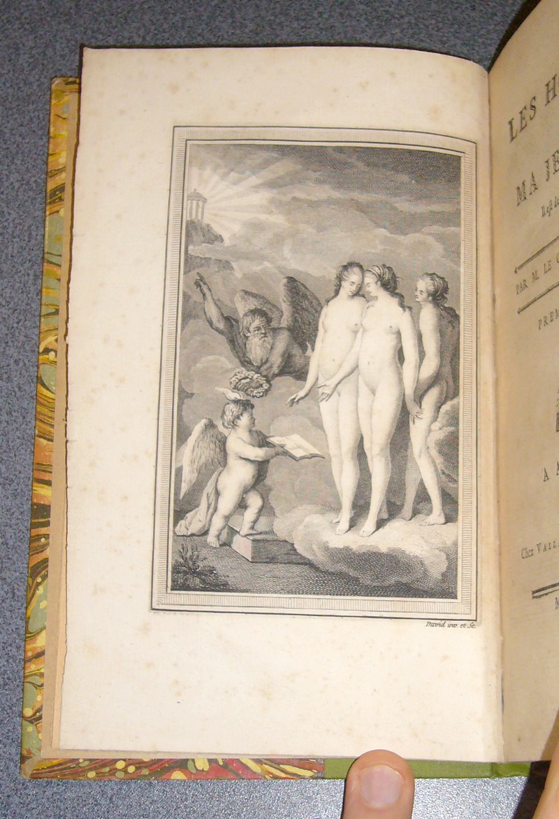 livre ancien - Les hochets de ma jeunesse (1780) - Cubieres, Chevalier de