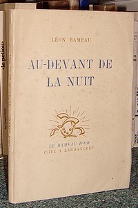 livre ancien - Au devant de la Nuit - Rameau Léon (Maurras Charles)