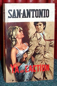 livre ancien - Y'a de l'action - San-Antonio (Frédéric Dard)
