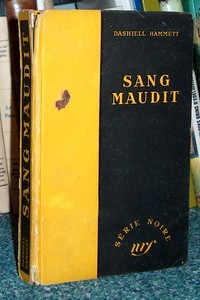 livre ancien - Sang maudit - Hammett Dashiell