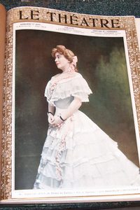 livre ancien - Le Théâtre. Revue bimensuelle illustrée. 2ème semestre année 1905 - 