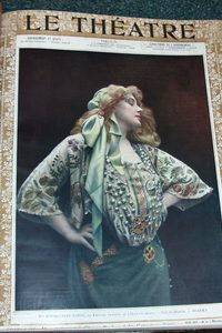 livre ancien - Le Théâtre. Revue bimensuelle illustrée. 1er semestre année 1906 - 