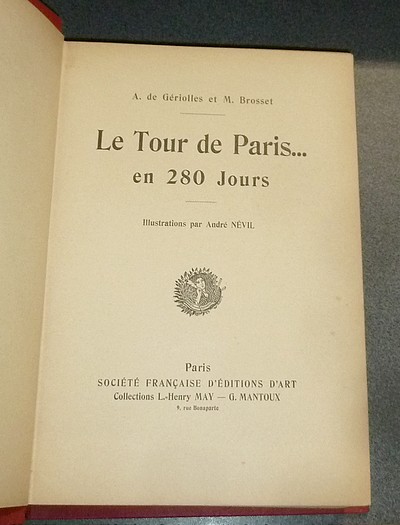 Le tour de Paris... en 280 jours