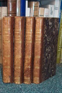 livre ancien - Théâtre (4 volumes) - Delavigne Casimir