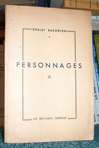 livre ancien - Personnages - Bachofen Chalut