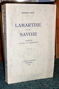 Lamartine et la Savoie